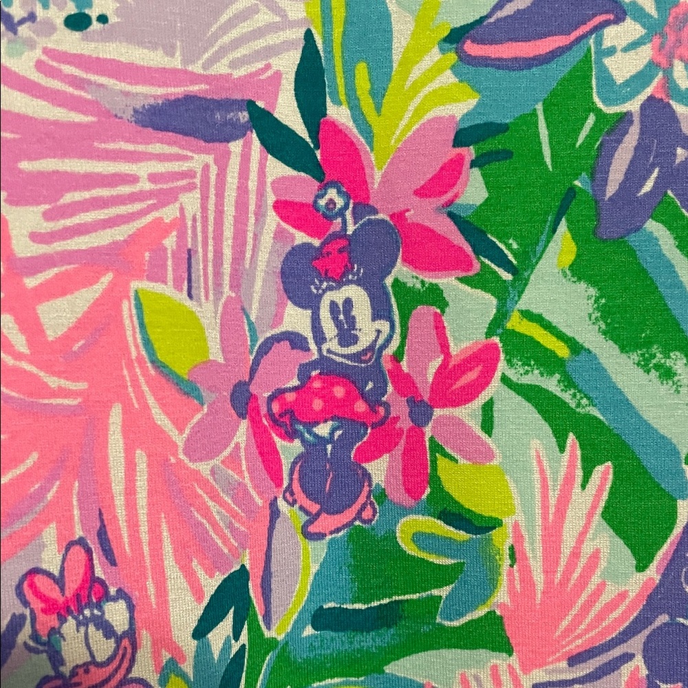 Lilly Pulitzer Sophiletta short sleeve dress in multi Disney dreaming’ - Picture 3 of 5